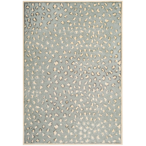 Mercer41 Banerjee Viscose Cream / Spruce Rug & Reviews Wayfair